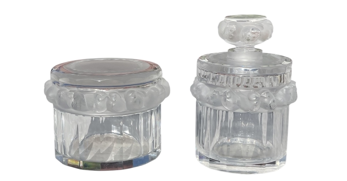Lalique France "robinson" Toiletry Set 