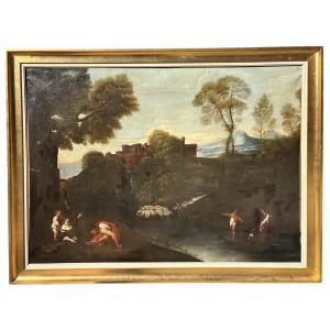 Grand Tableau  D’époque XVIII eme  Siècle D’après Le Dominiquin