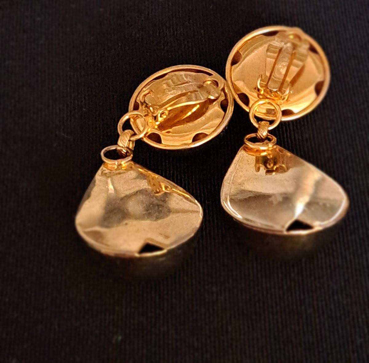 Vintage Earrings. Givenchy Paris -photo-2
