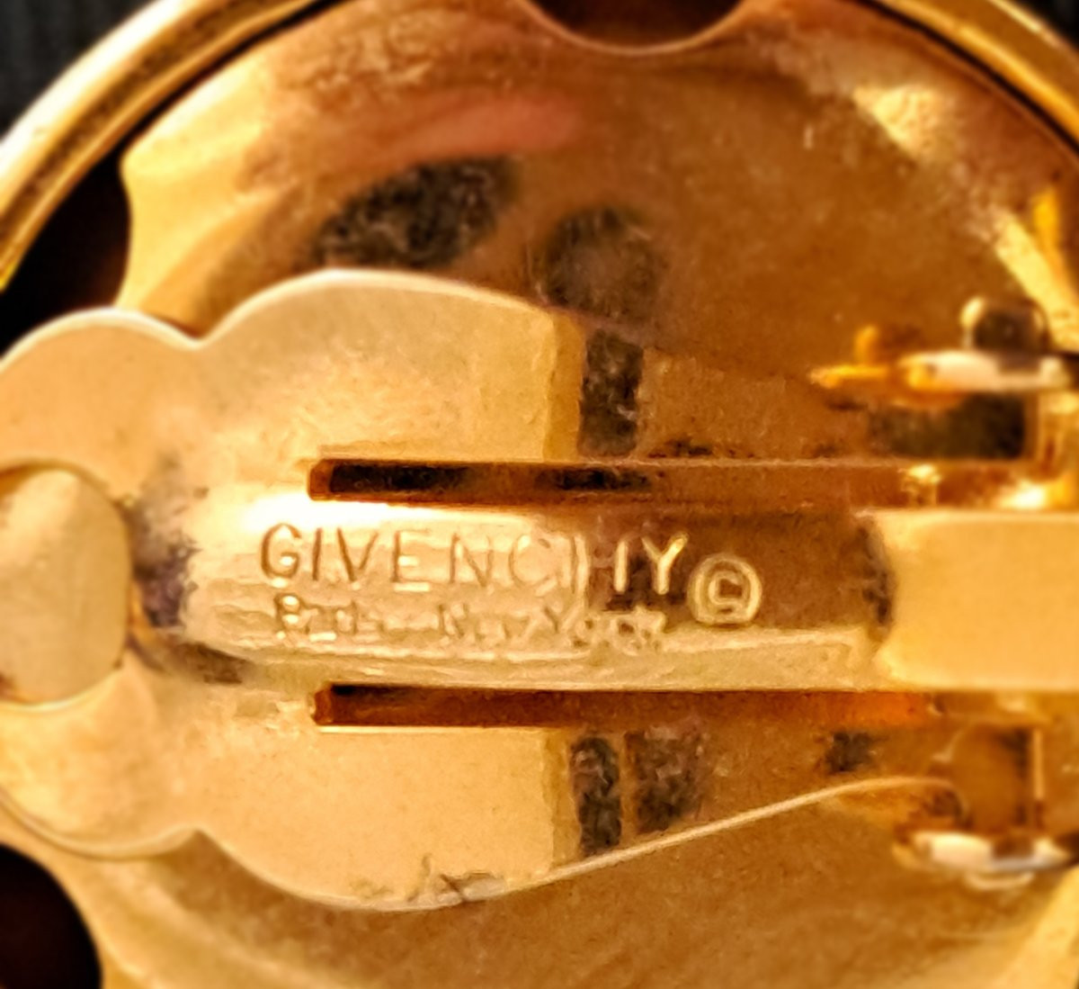 Vintage Earrings. Givenchy Paris -photo-3