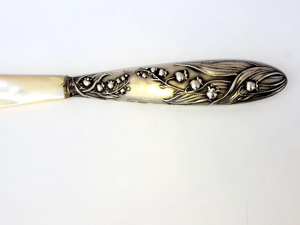 Silver Writing Set. Late 19th Century Paris. -photo-2