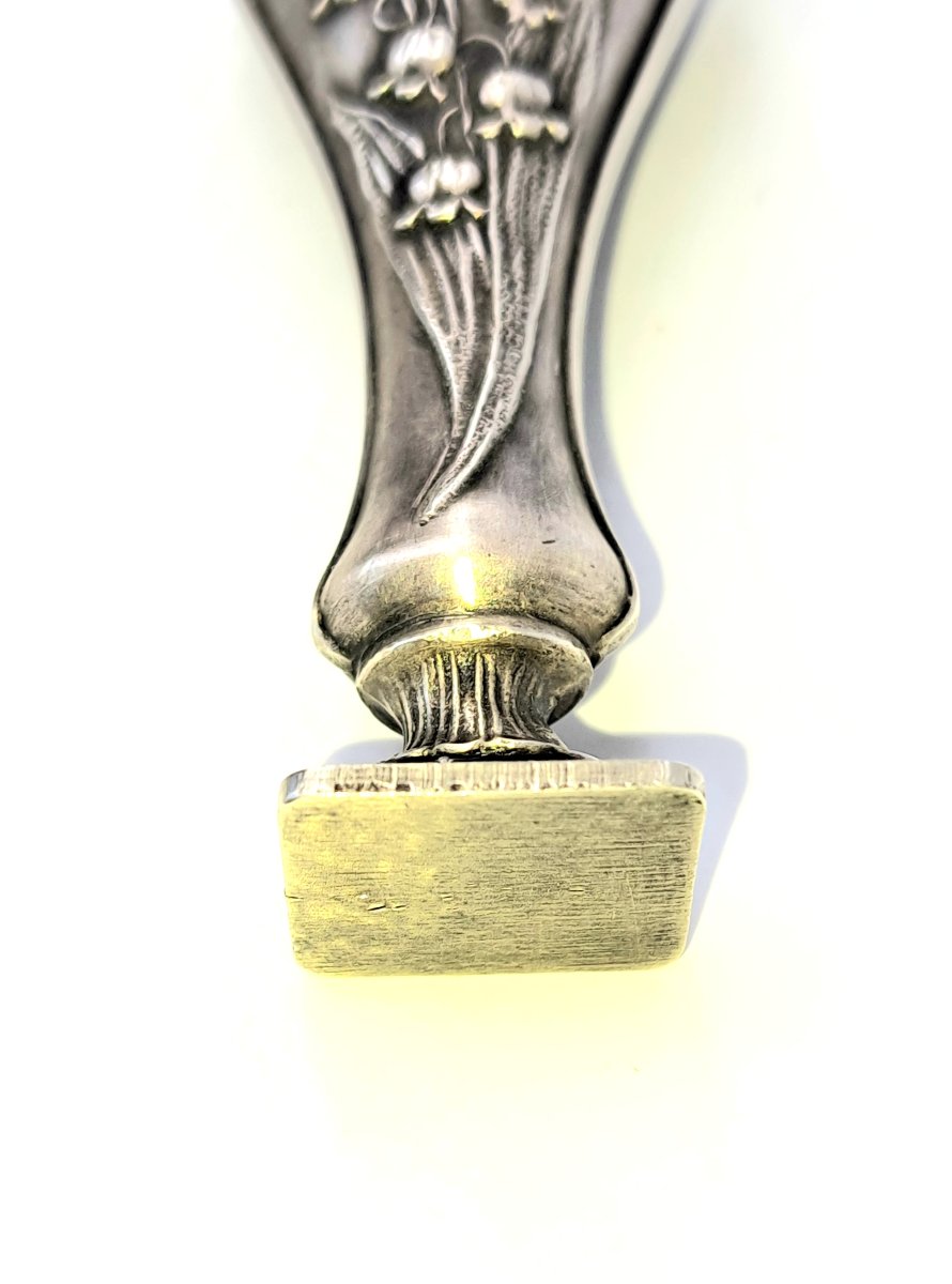 Silver Writing Set. Late 19th Century Paris. -photo-3