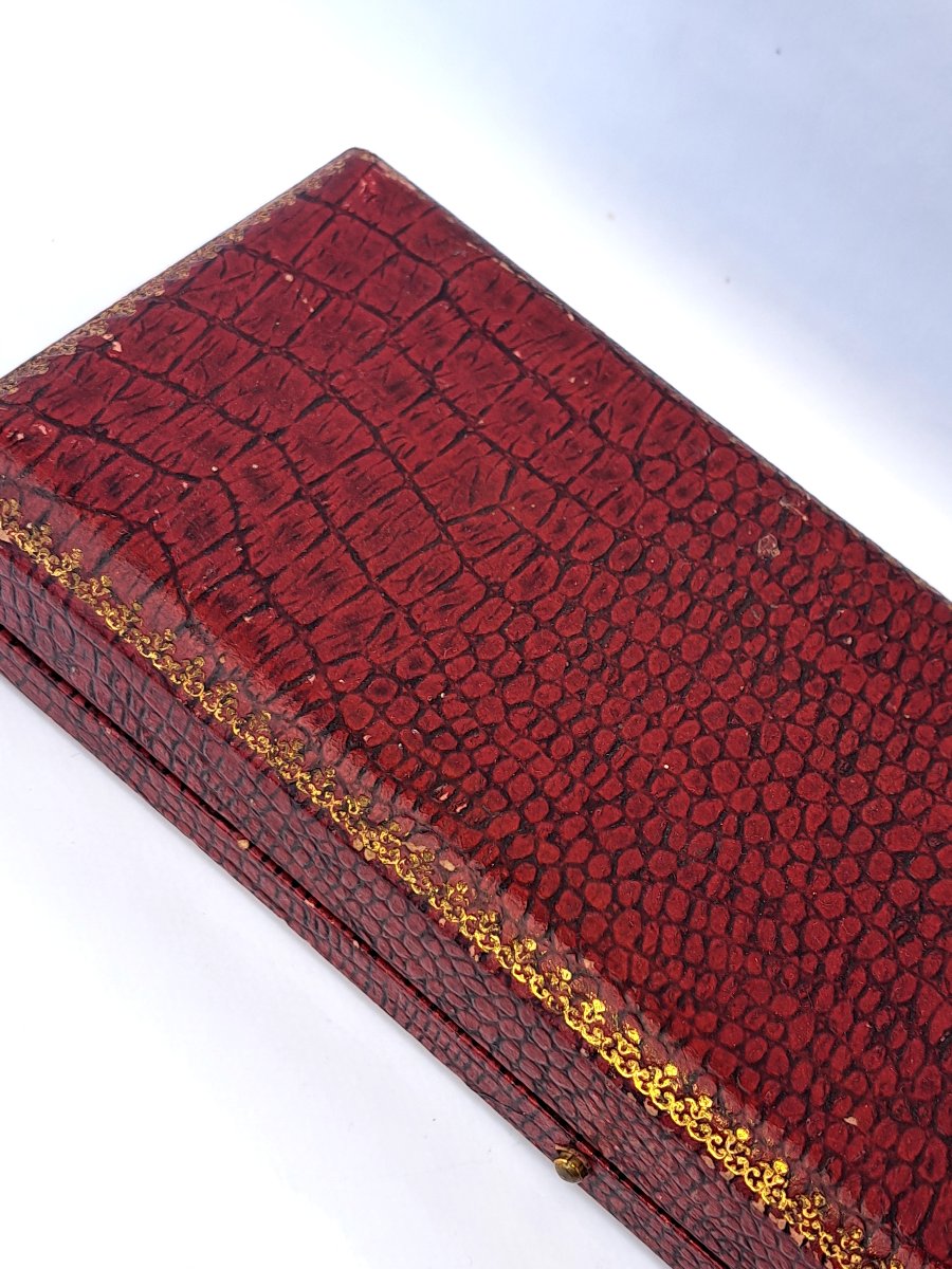 Silver Writing Set. Late 19th Century Paris. -photo-4