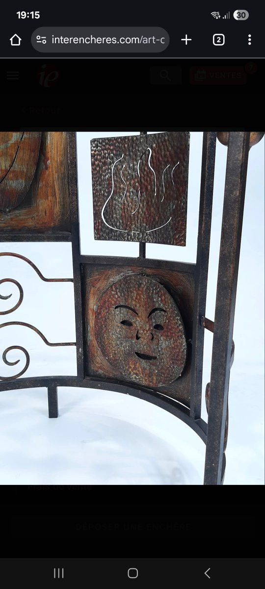 Console  vintage.  Art. Moderne. -photo-4