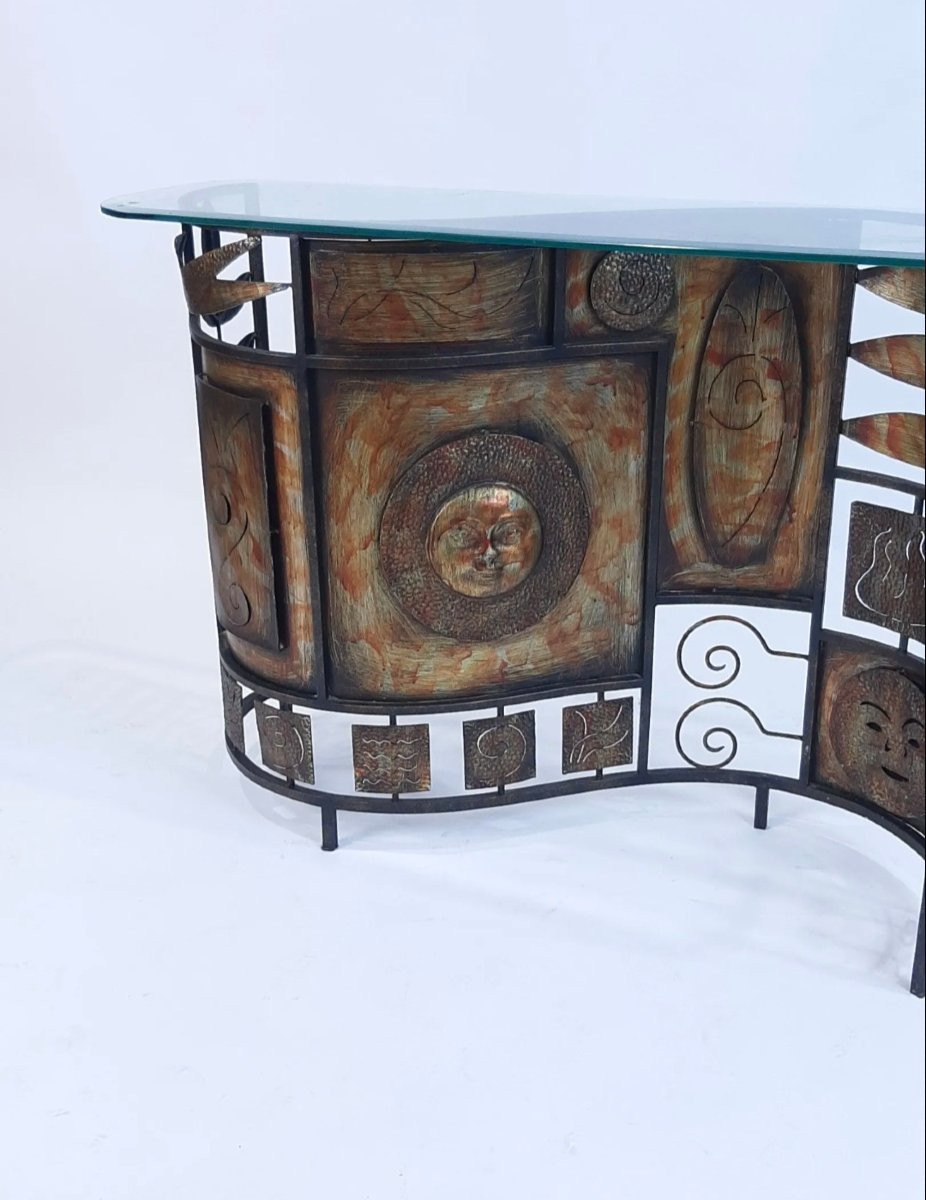 Console  vintage.  Art. Moderne. -photo-4