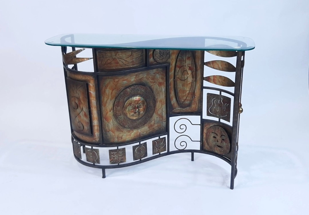 Console  vintage.  Art. Moderne. 