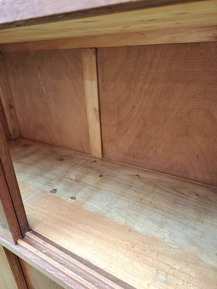 Bookcase, Display Cabinet.  Vintage. 1940s–1950s.-photo-1