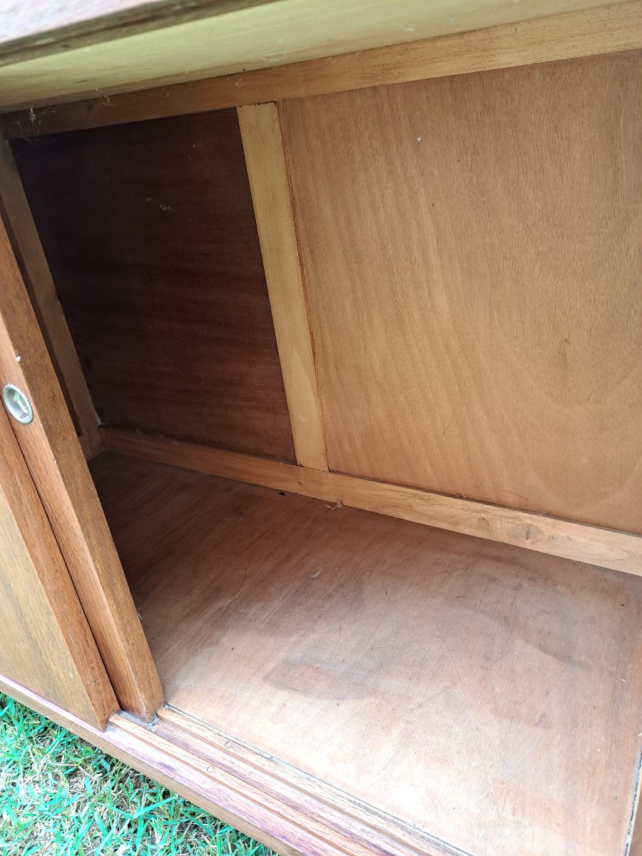 Bookcase, Display Cabinet.  Vintage. 1940s–1950s.-photo-2