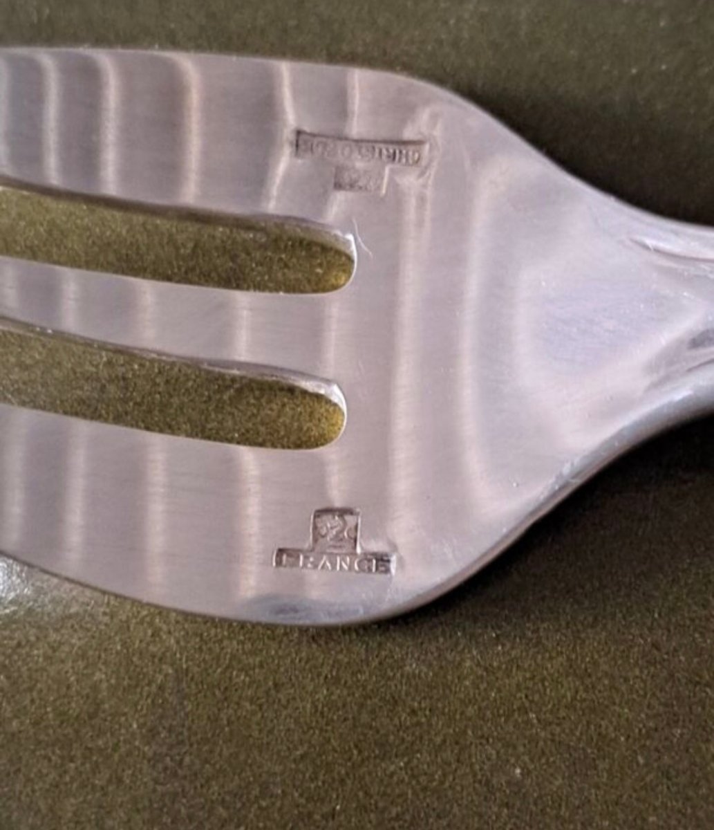 Oyster Fork . Christofle -photo-4