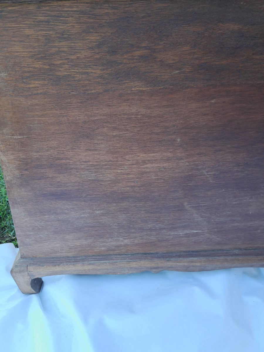 Petit buffet bas de style colonial ou asiatique. -photo-2