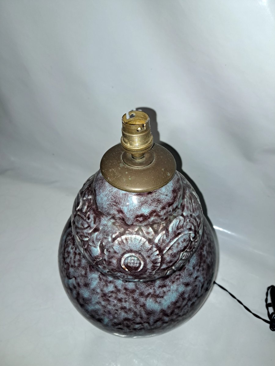 Vintage Ceramic Lamp. From The 1960s.