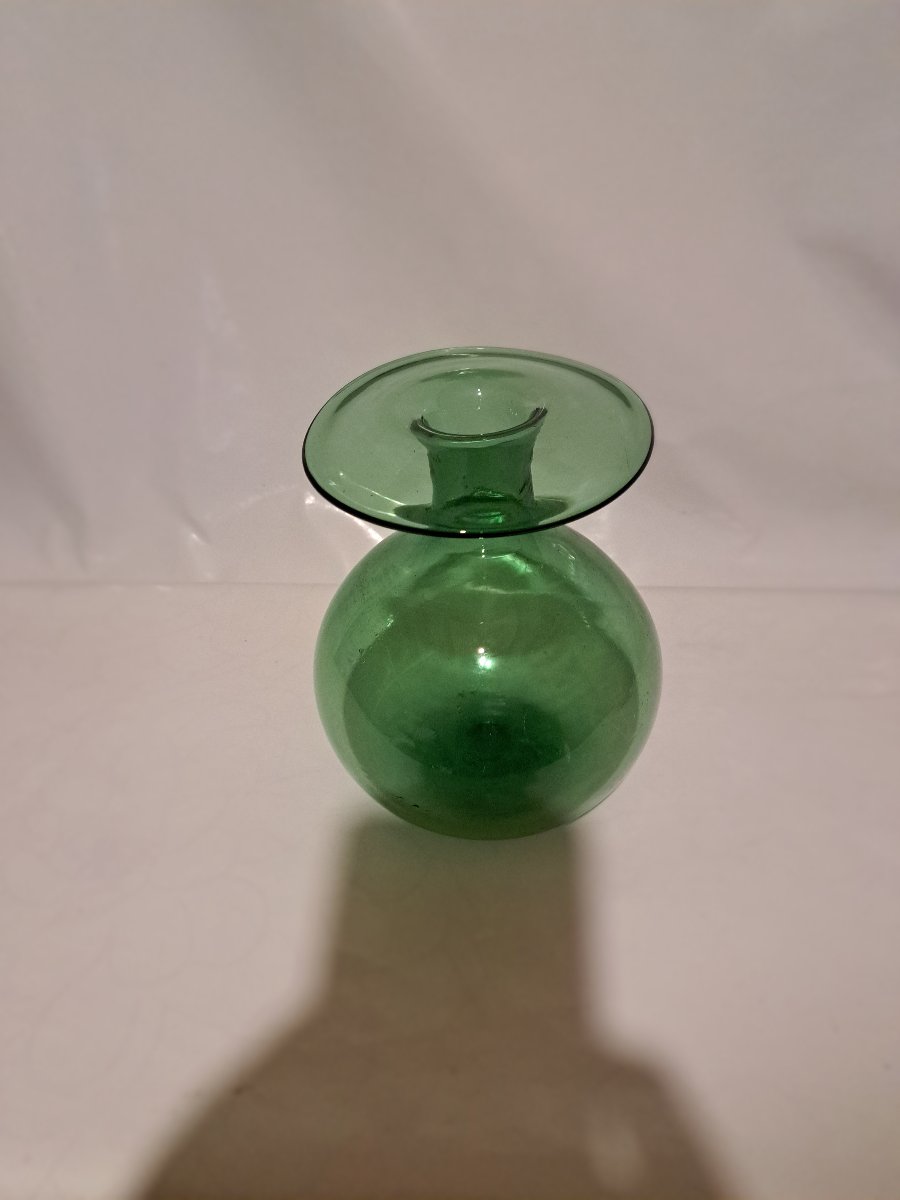 "saturn" Blown Glass Vase.  Nanny Still.-photo-3