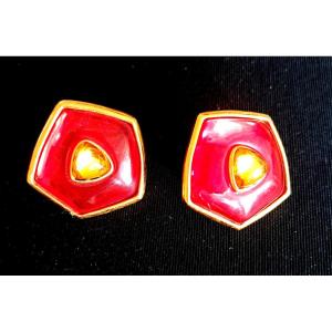 Vintage Earrings. Antigona Paris 