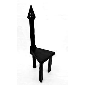 Antique Brutalist Chair. 