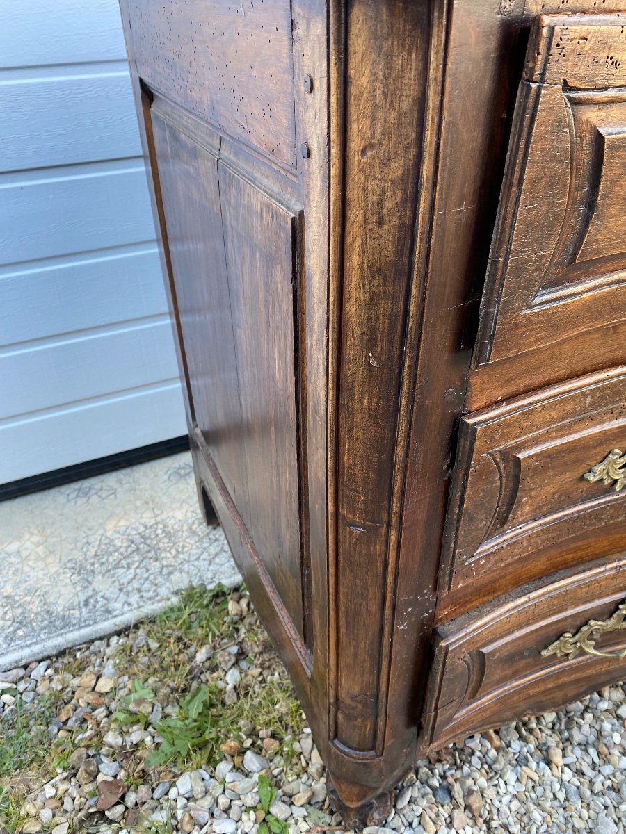 Crossbow Commode XVIII In Walnut-photo-3