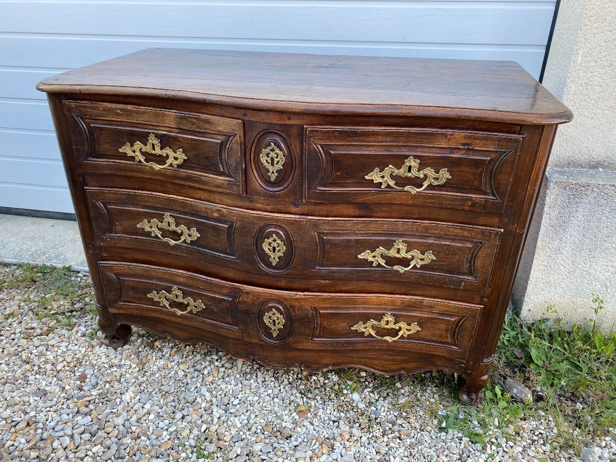 Crossbow Commode XVIII In Walnut