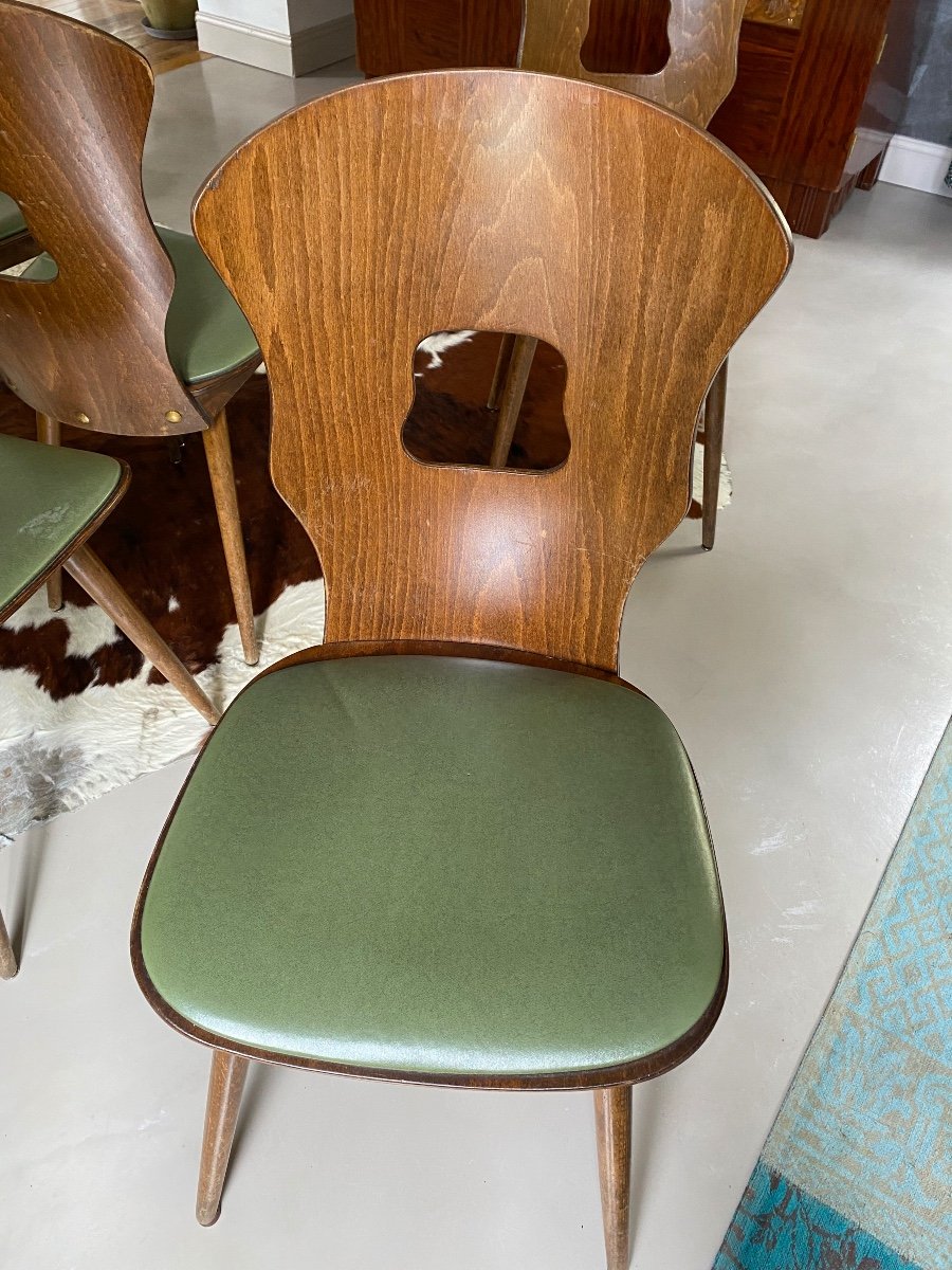 Six Baumann Chairs Gentian Model-photo-2