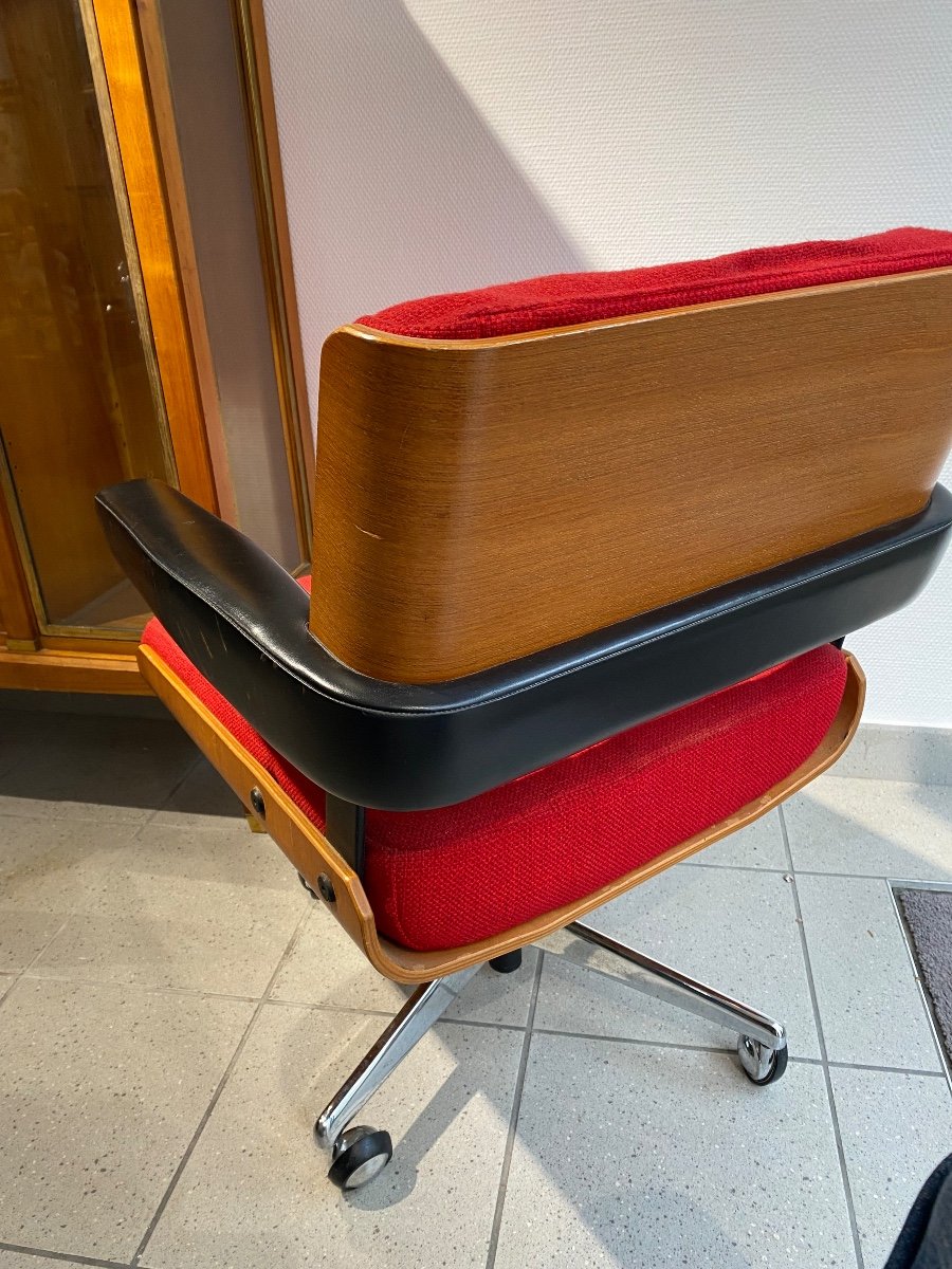 Alain Richard Office Armchair 1960-photo-2