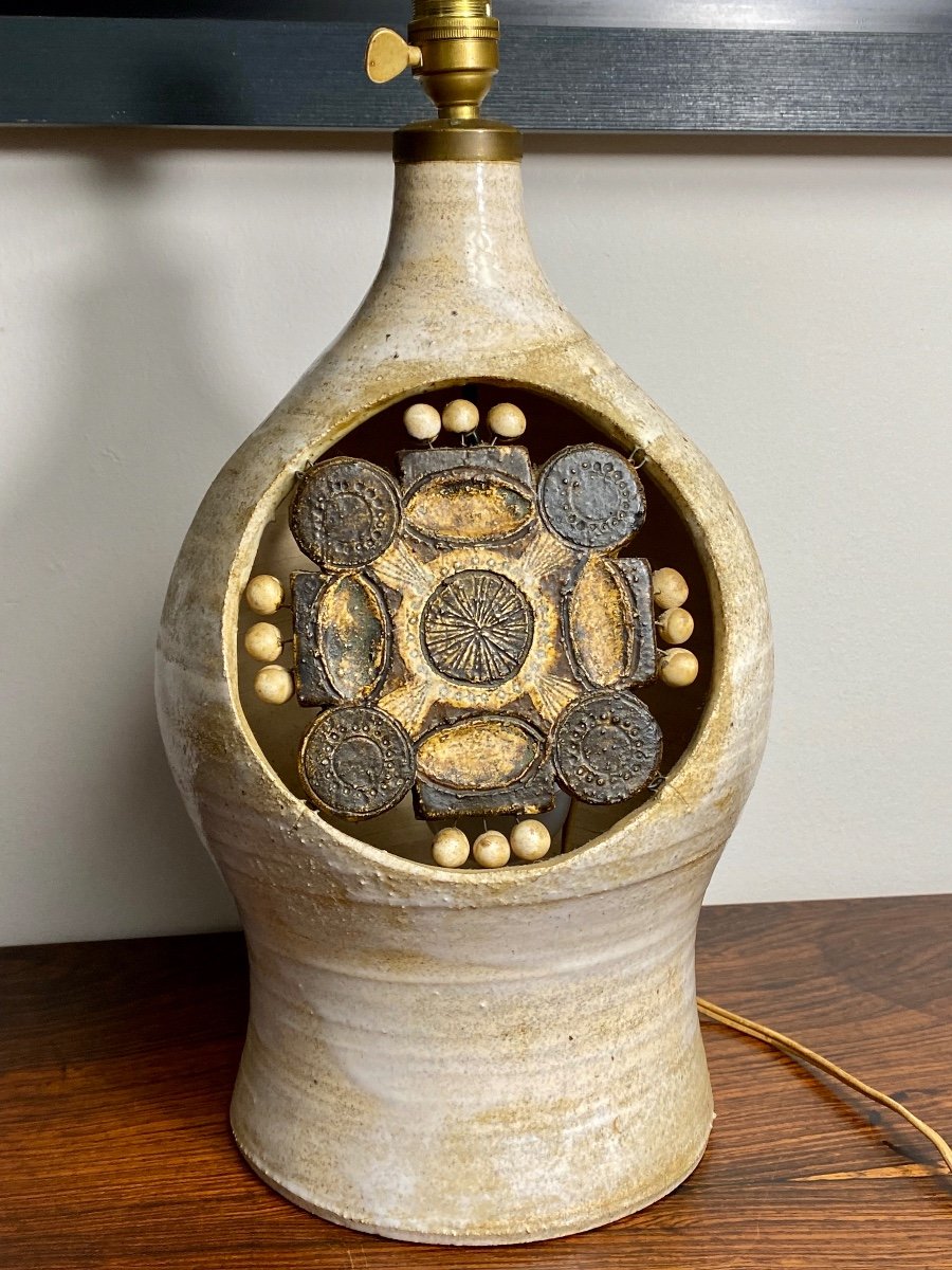 Georges Pelletier Ceramic Lamp Base-photo-2