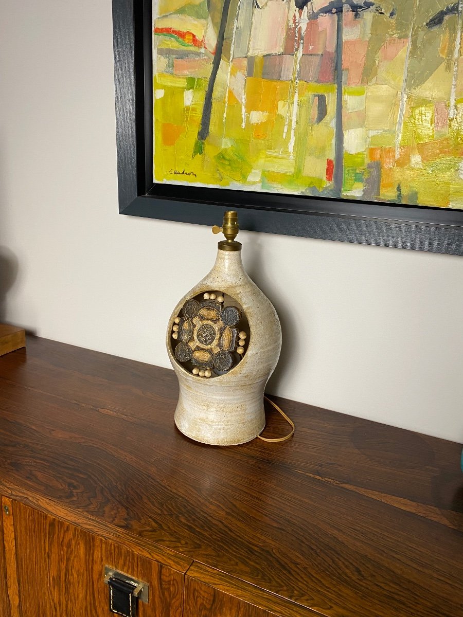 Georges Pelletier Ceramic Lamp Base-photo-3