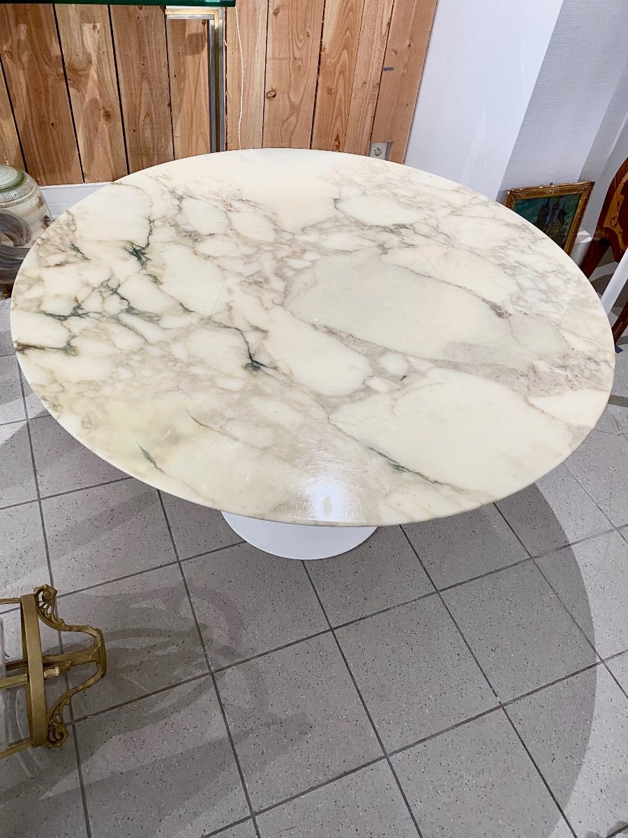 Eero Saarinen Knoll International Calacatta Marble Table