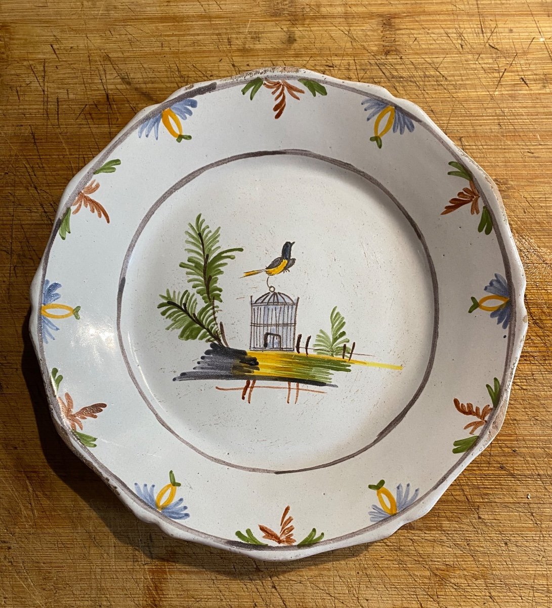 Assiette Révolutionnaire Nevers XVIII éme 