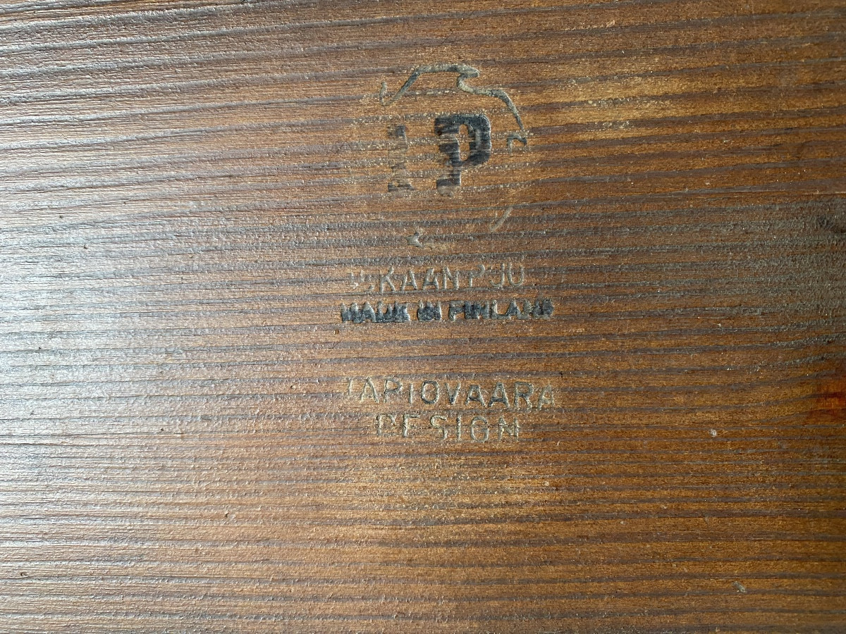 Tapiovaraa Llmari Pirkka Bench 1st Edition 1950-photo-2