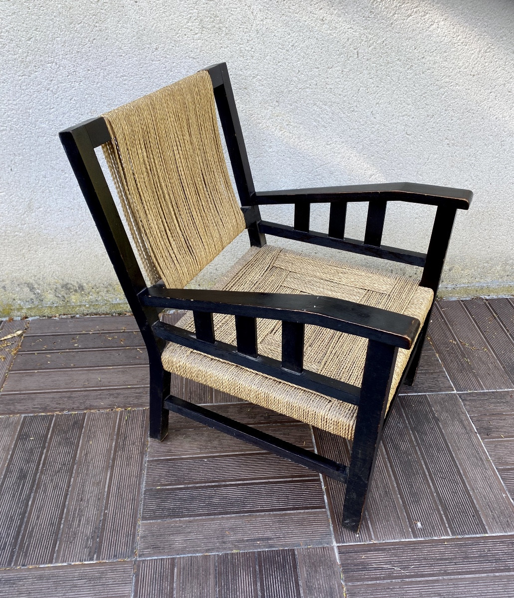 Francis Jourdain Fauteuil Art Deco -photo-2