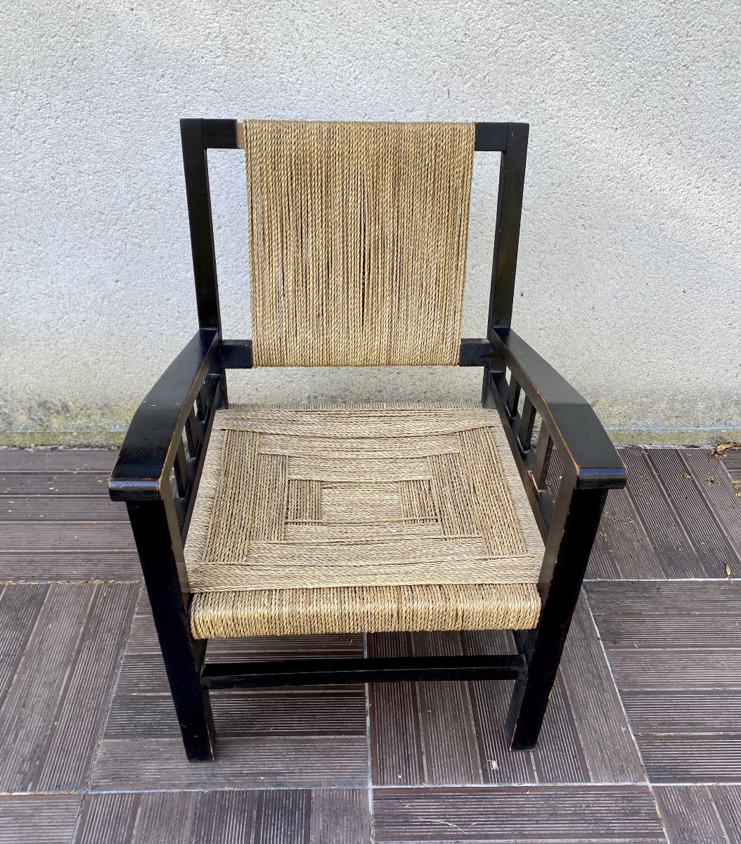 Francis Jourdain Fauteuil Art Deco -photo-3
