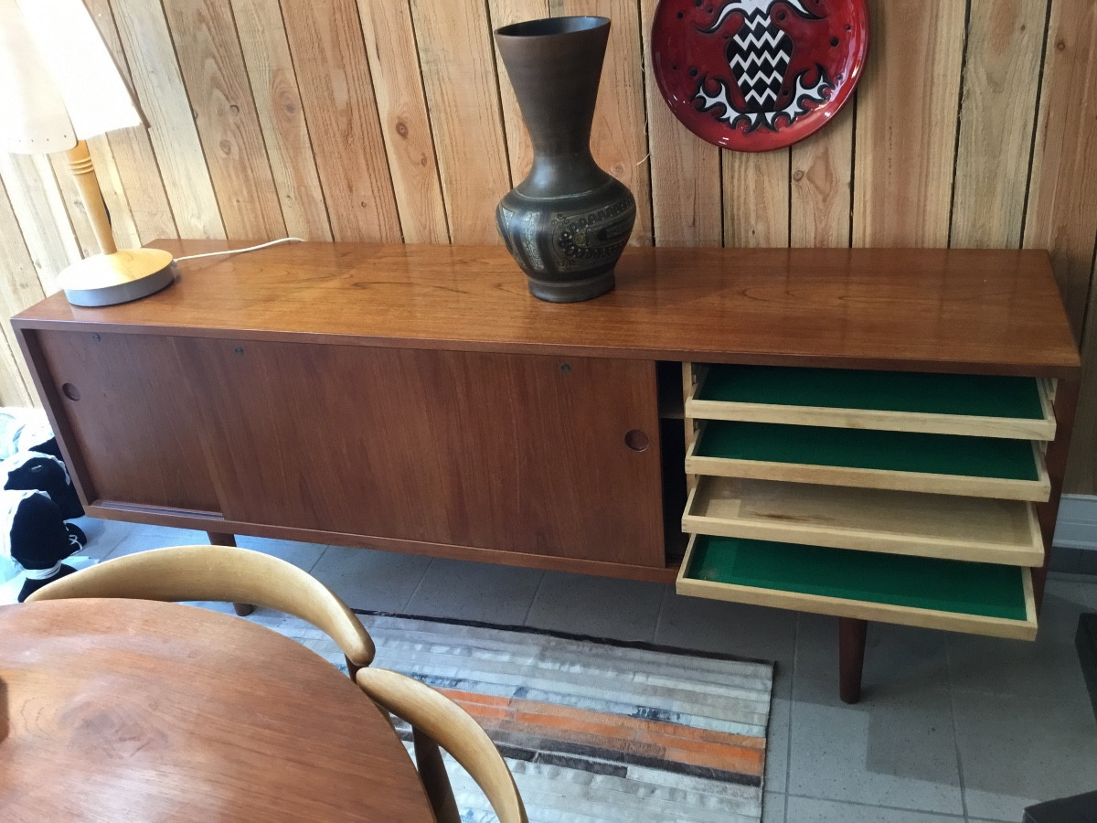 Hans Wegner Ry-26 Sideboard, In Teak, 1953 -photo-3