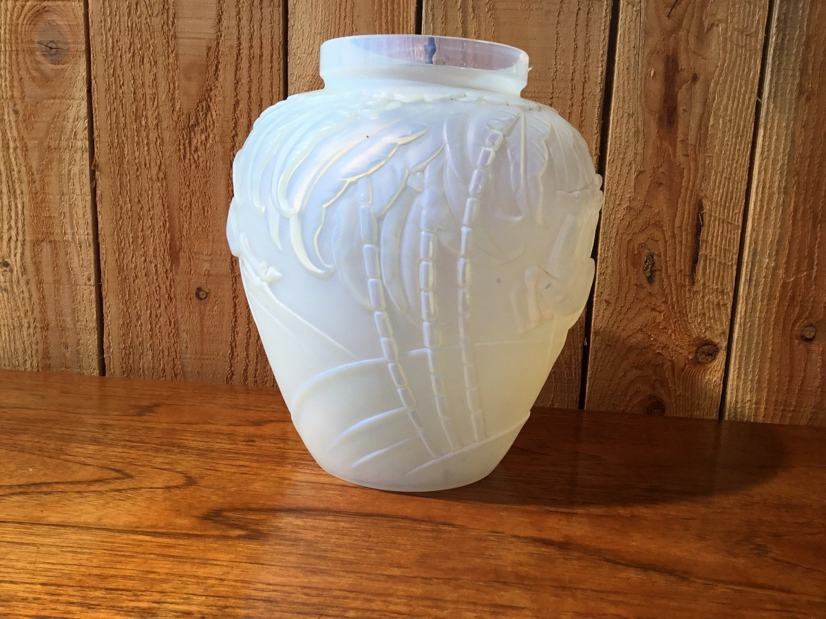 Vase Etling France Art deco 1930-photo-3