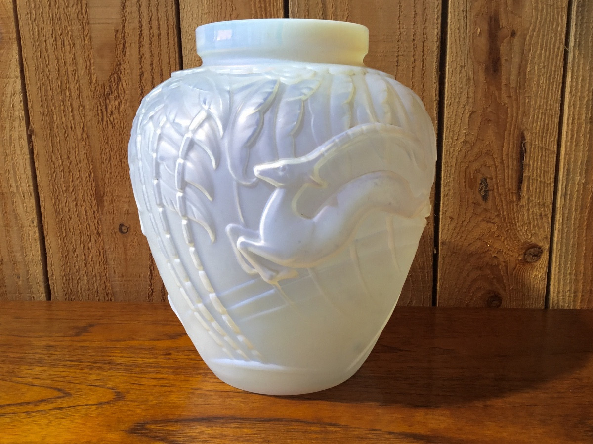 Vase Etling France Art deco 1930
