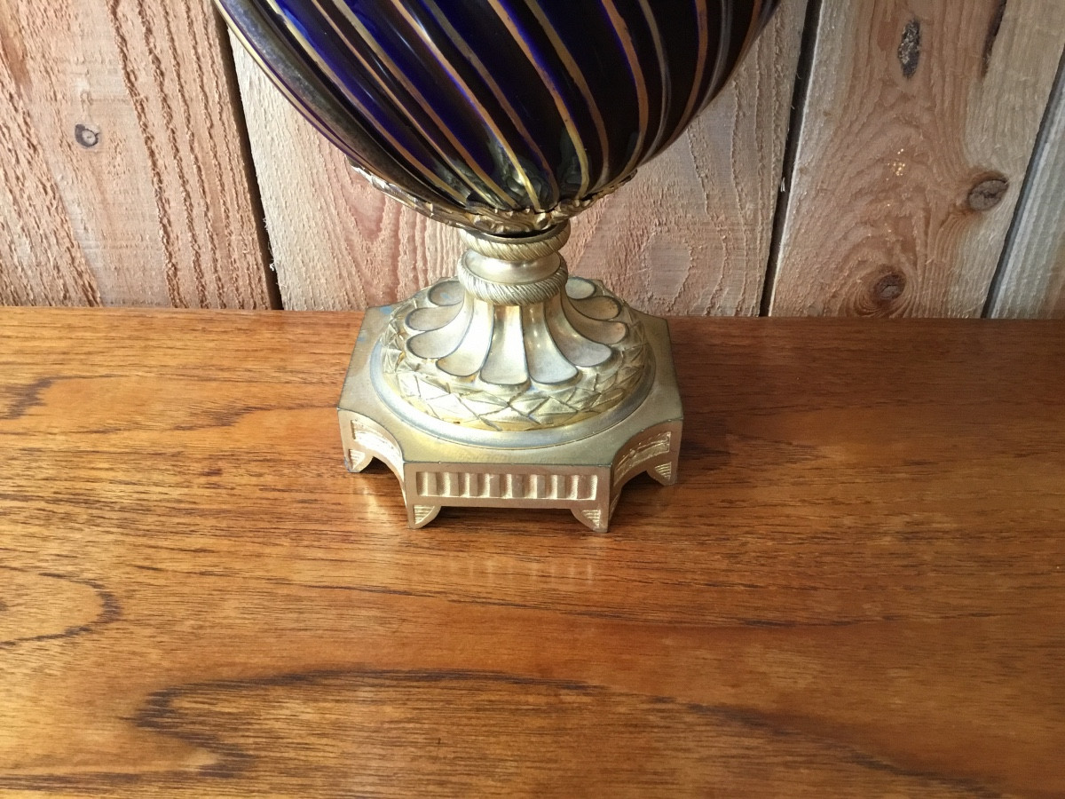 Porcelaine de Sèvres vase important XIXÈME -photo-3