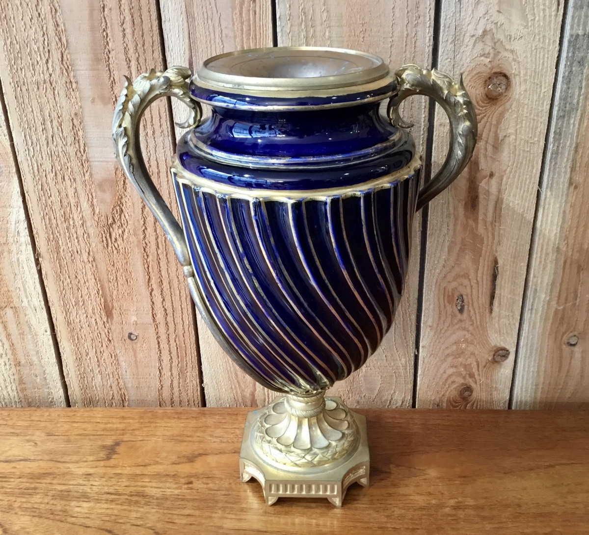 Porcelaine de Sèvres vase important XIXÈME 