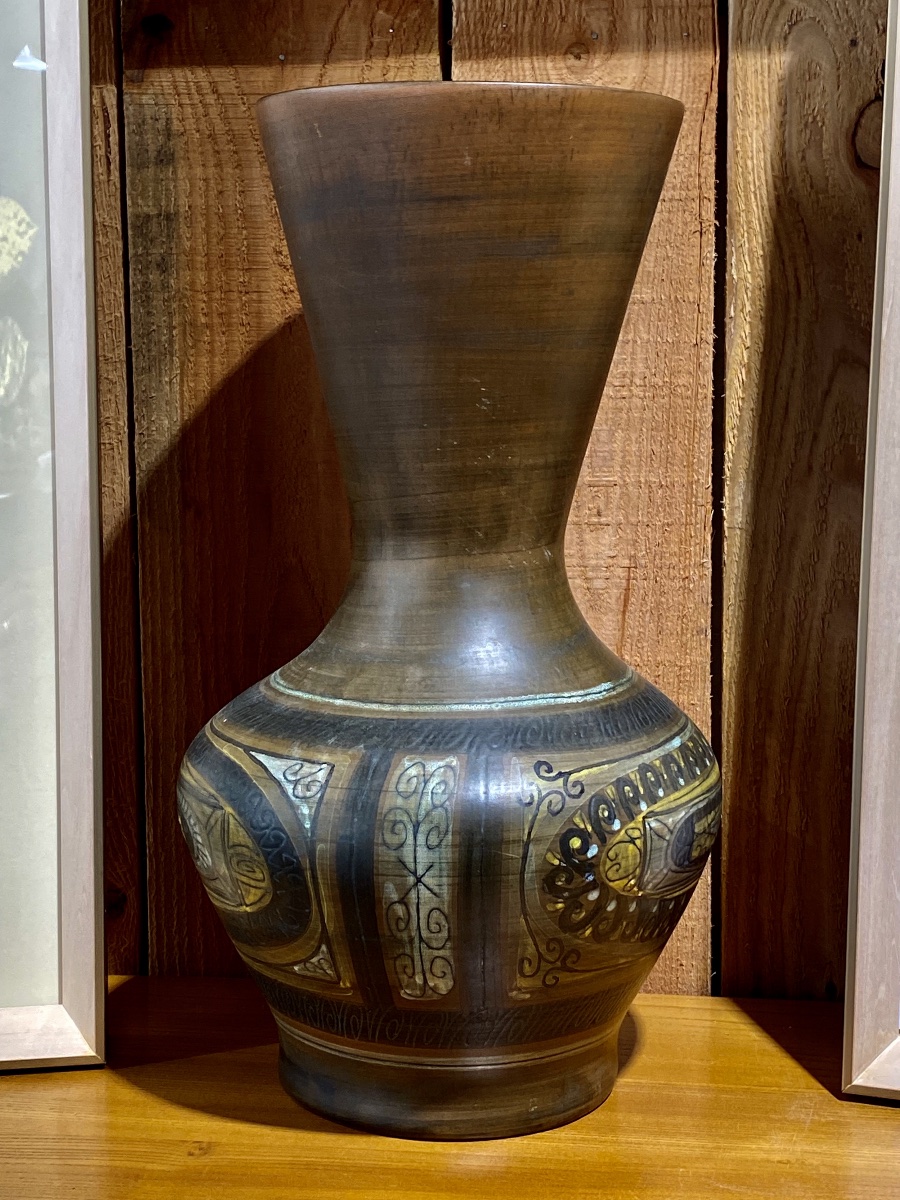 Jean de Lespinasse énorme vase en céramique 1950-photo-4