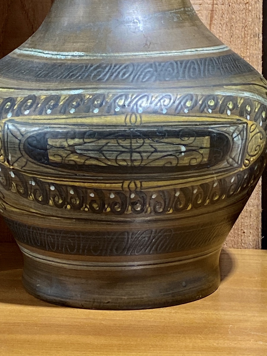 Jean de Lespinasse énorme vase en céramique 1950-photo-2
