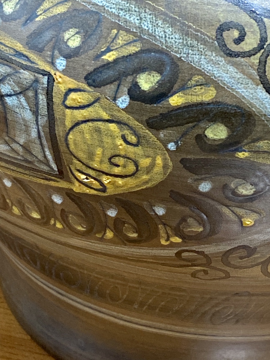 Jean de Lespinasse énorme vase en céramique 1950-photo-3