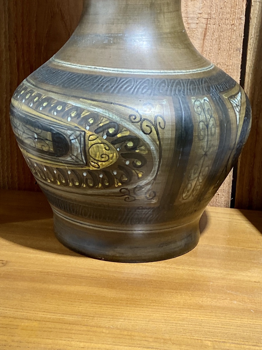 Jean de Lespinasse énorme vase en céramique 1950-photo-4