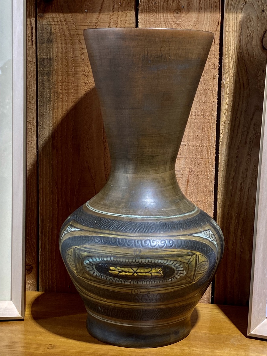 Jean de Lespinasse énorme vase en céramique 1950