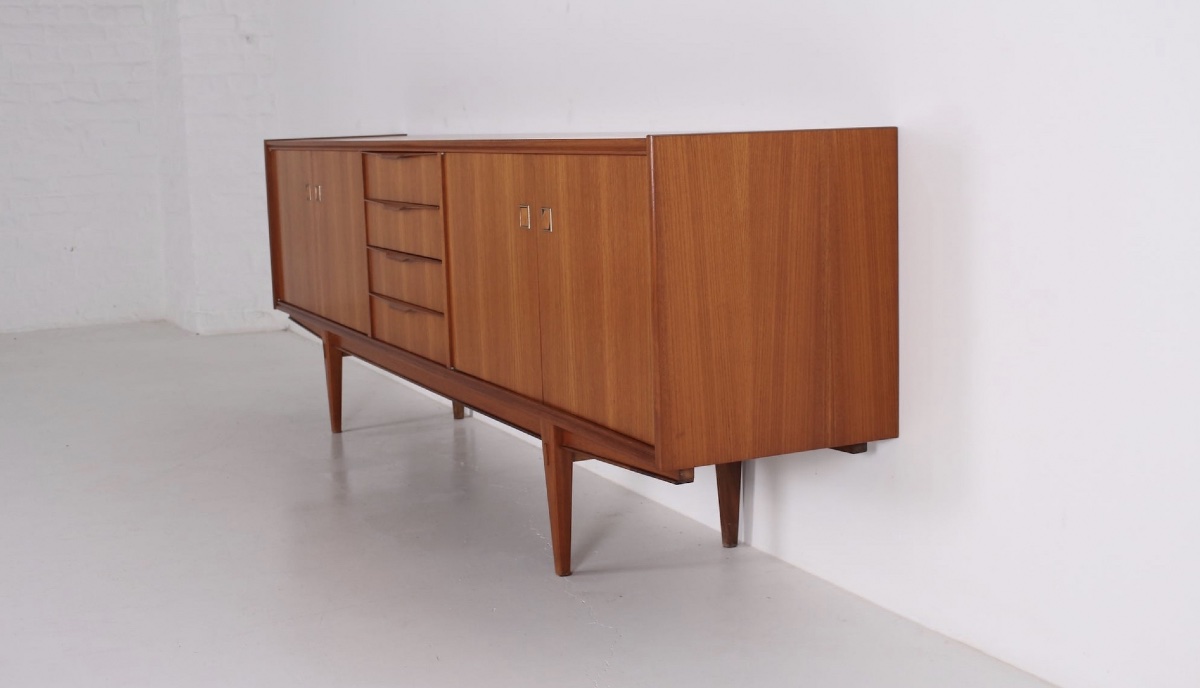 Enfilade en teck Arnaud éditeur 1965-photo-4