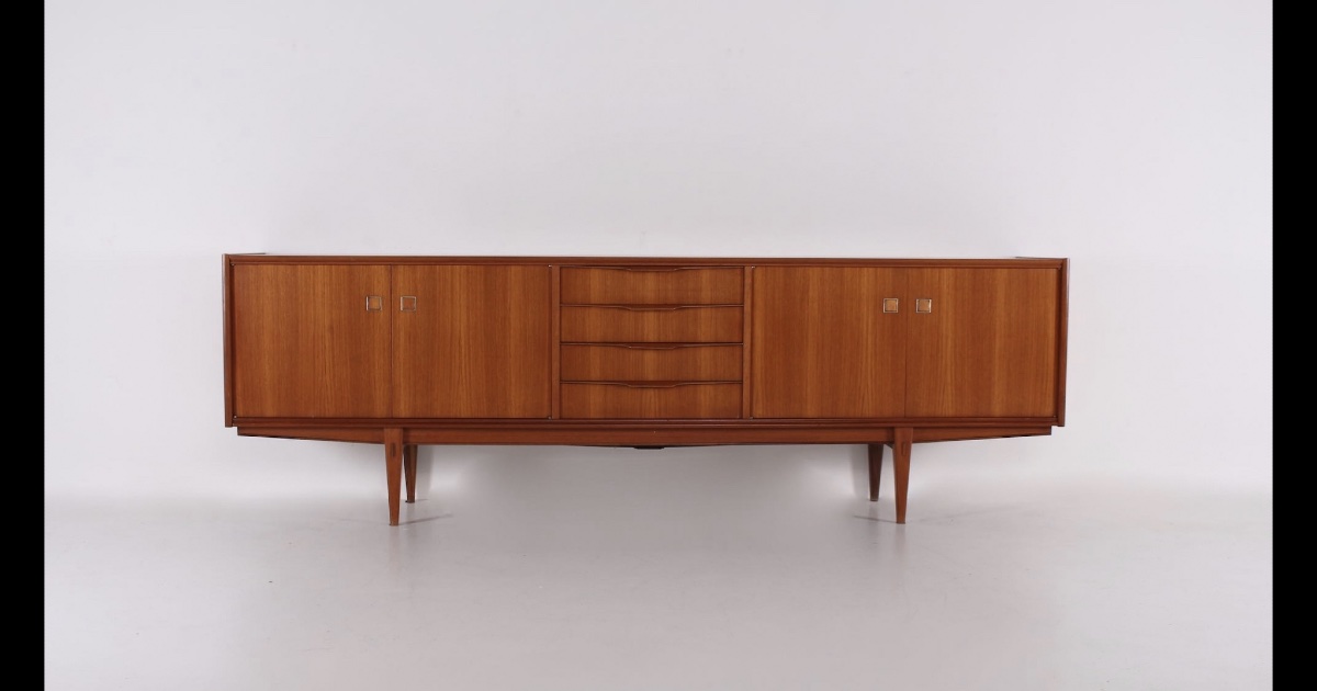 Enfilade en teck Arnaud éditeur 1965