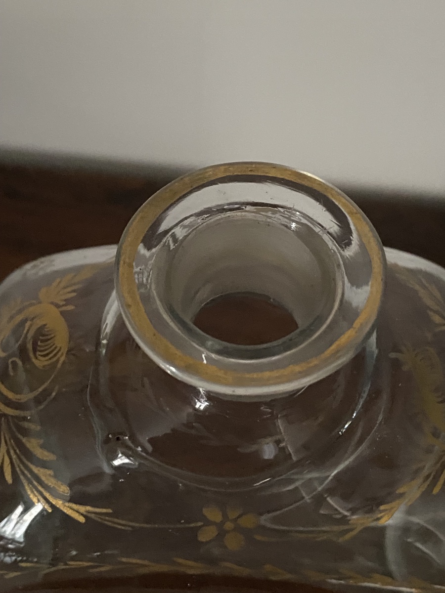 Flacon à Alcool époque Louis XVI-photo-5