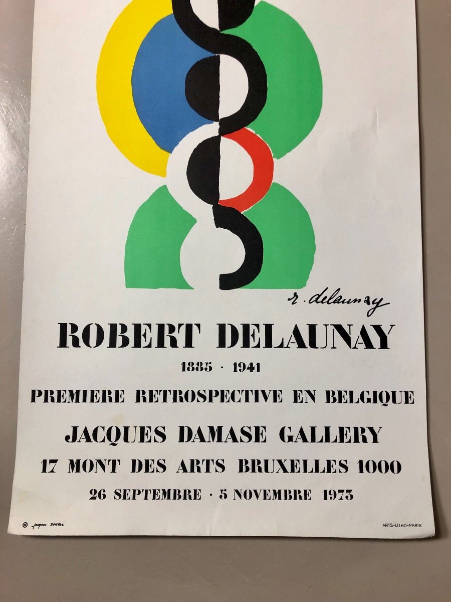 Robert Delaunay Rare Poster-photo-2