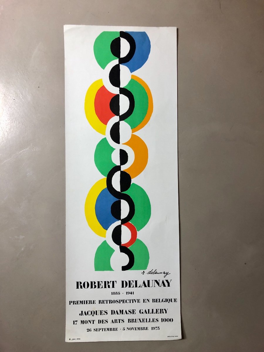 Robert Delaunay Rare Poster