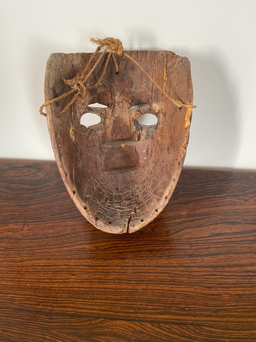 Masque De Procession en bois sculpté Guatemala 1900-photo-2