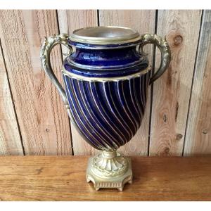 Porcelaine de Sèvres vase important XIXÈME 