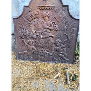 Plaque de Cheminée Epoque Régence