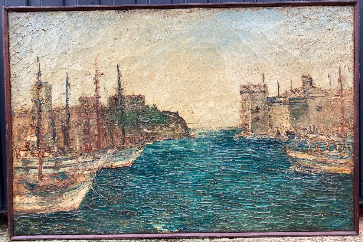 The Port Of Marseille - André Verdilhan