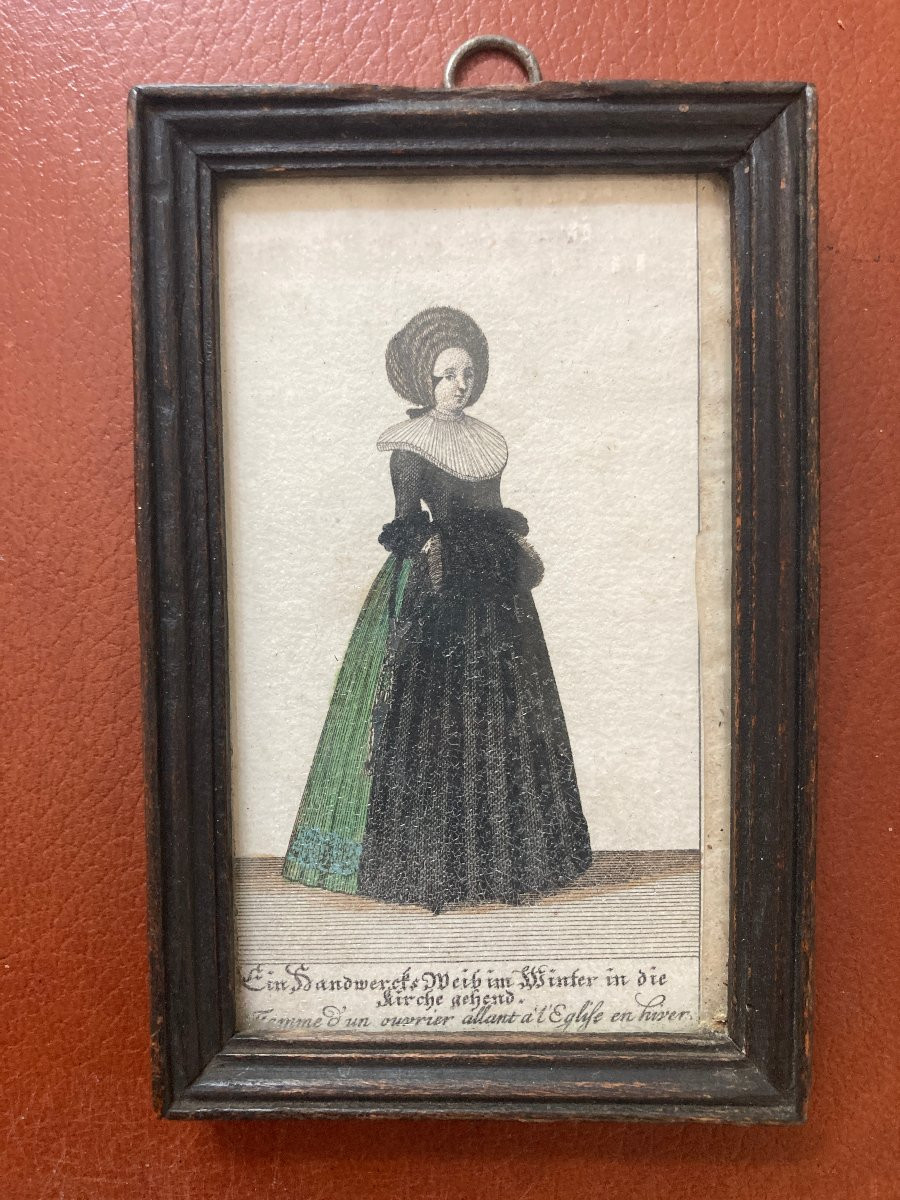 4 Gravures de mode XVIIIe - Katharina Heckel Sperling-photo-3