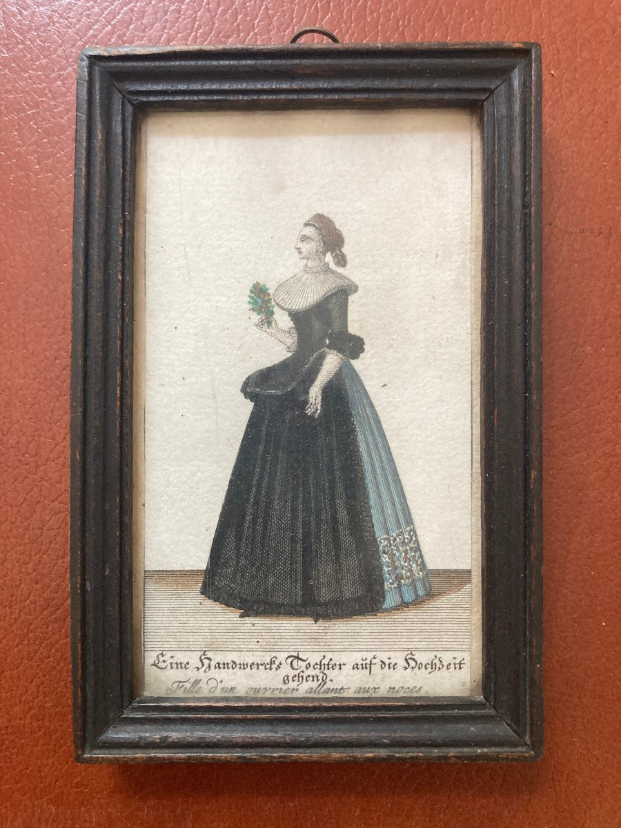 4 Gravures de mode XVIIIe - Katharina Heckel Sperling-photo-4